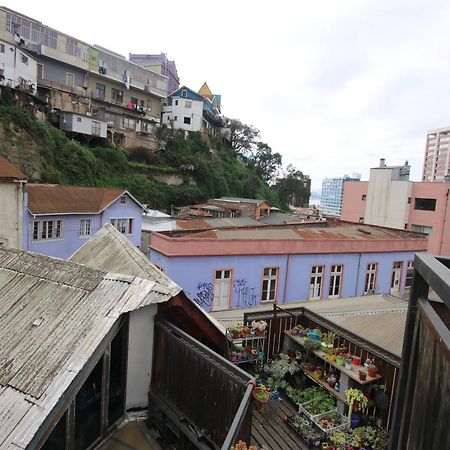 La Casa Del Puerto, Hostal Cultural, Cerro Alegre Valparaíso Exterior foto